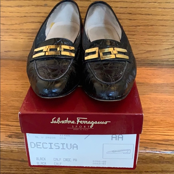 crocodile ferragamo shoes